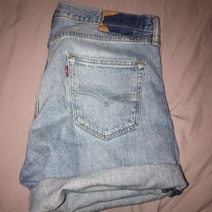 thrifted levi jeans
